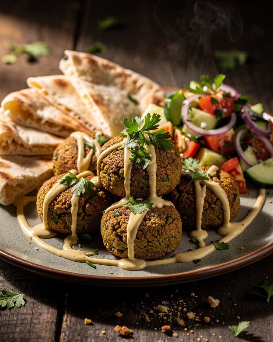 Falafel Plate at Origin Mediterranean