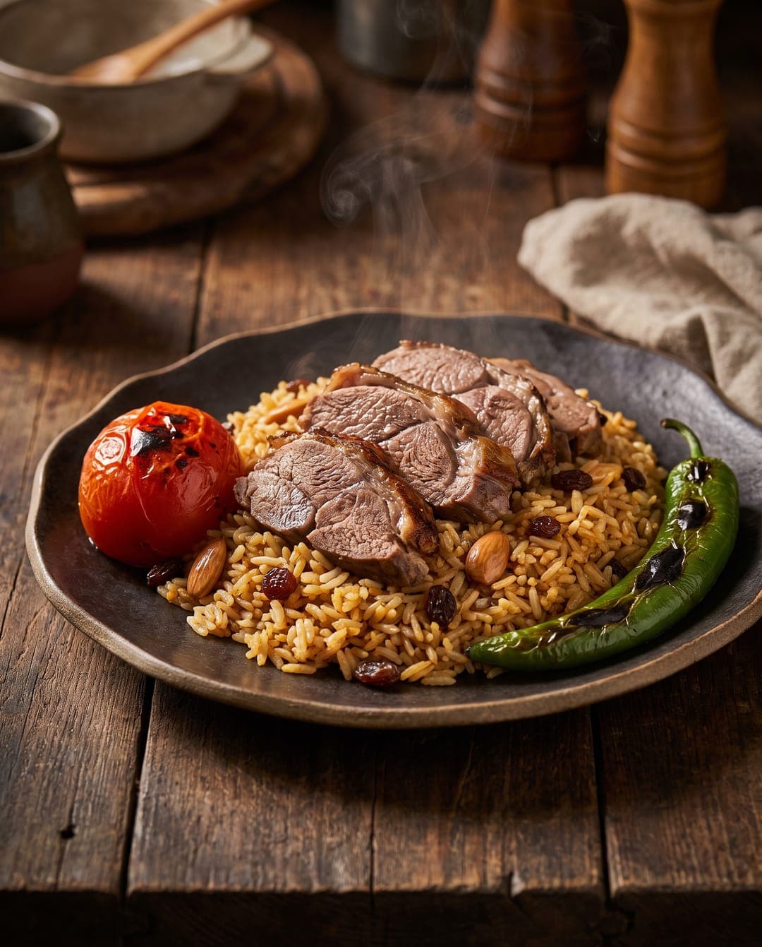 Spit Roasted Lamb at Origin Mediterranean