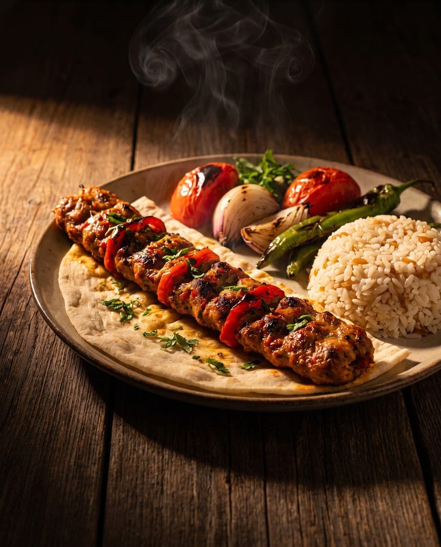 Chicken Adana Kebab
