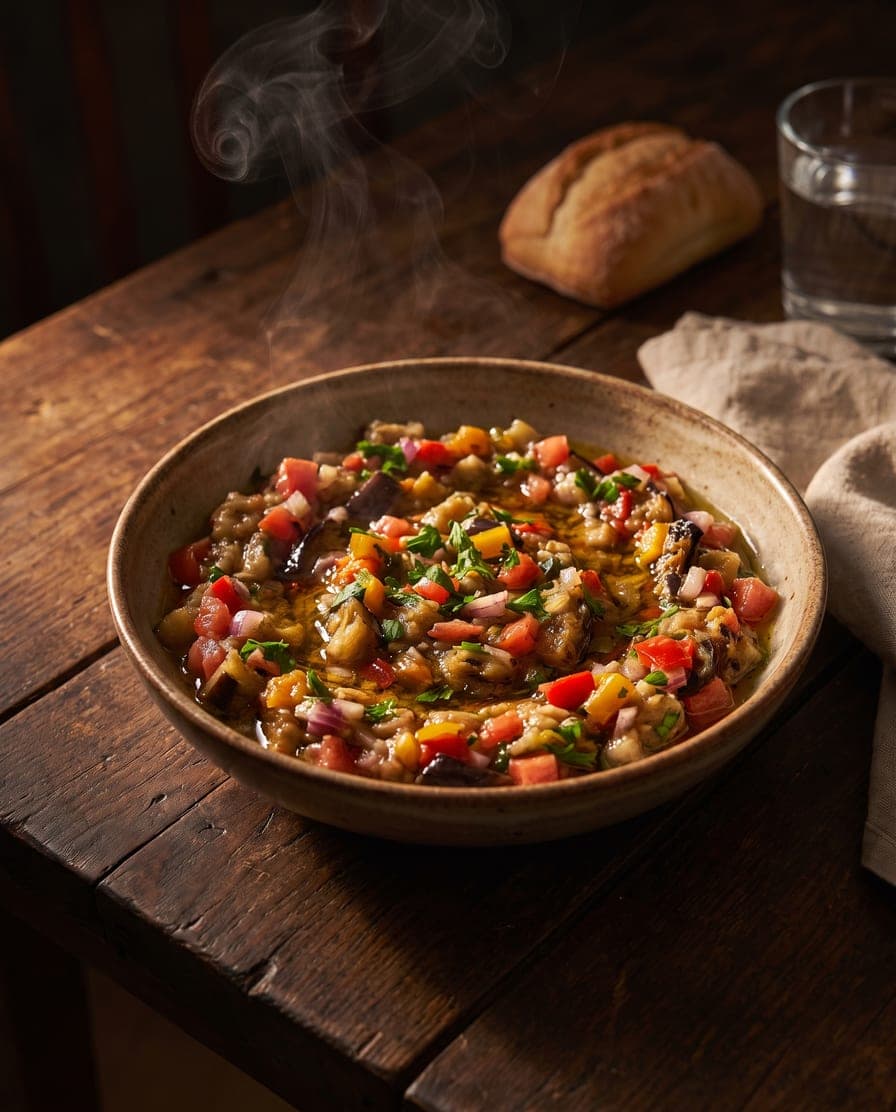 Eggplant Salad (Patlican Salatasi)