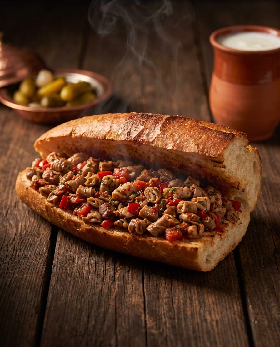 Kokorec Izmir Style Sandwich