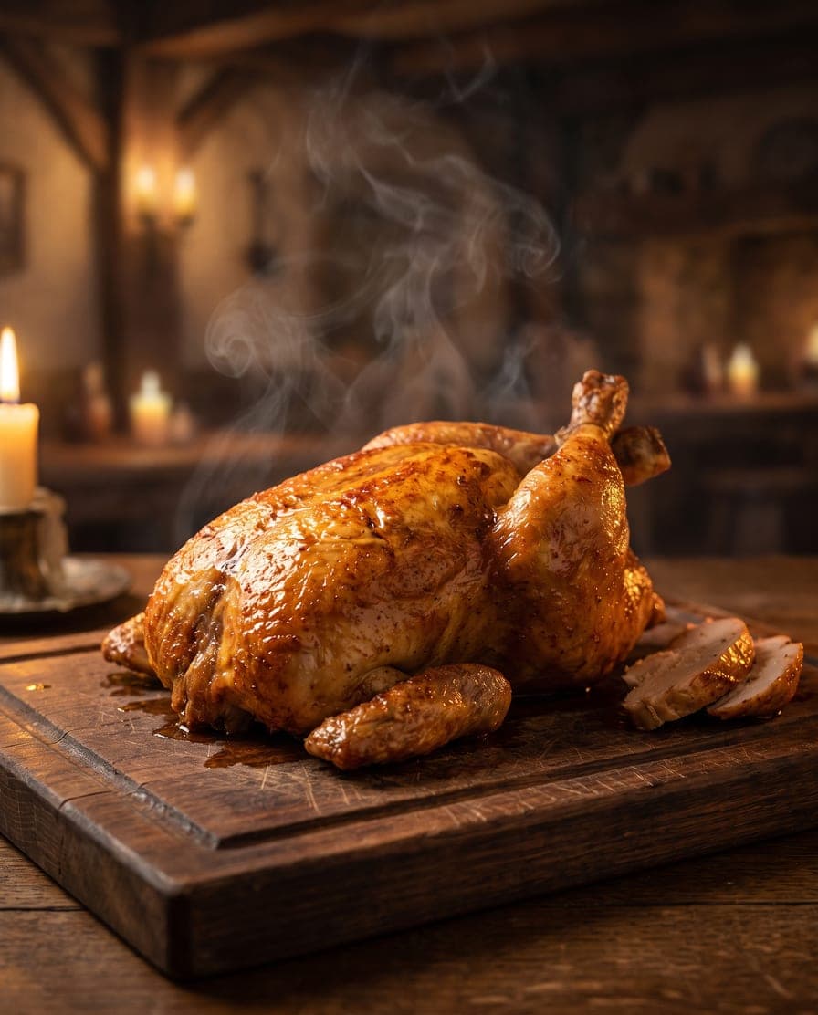 Spit Roasted Chicken