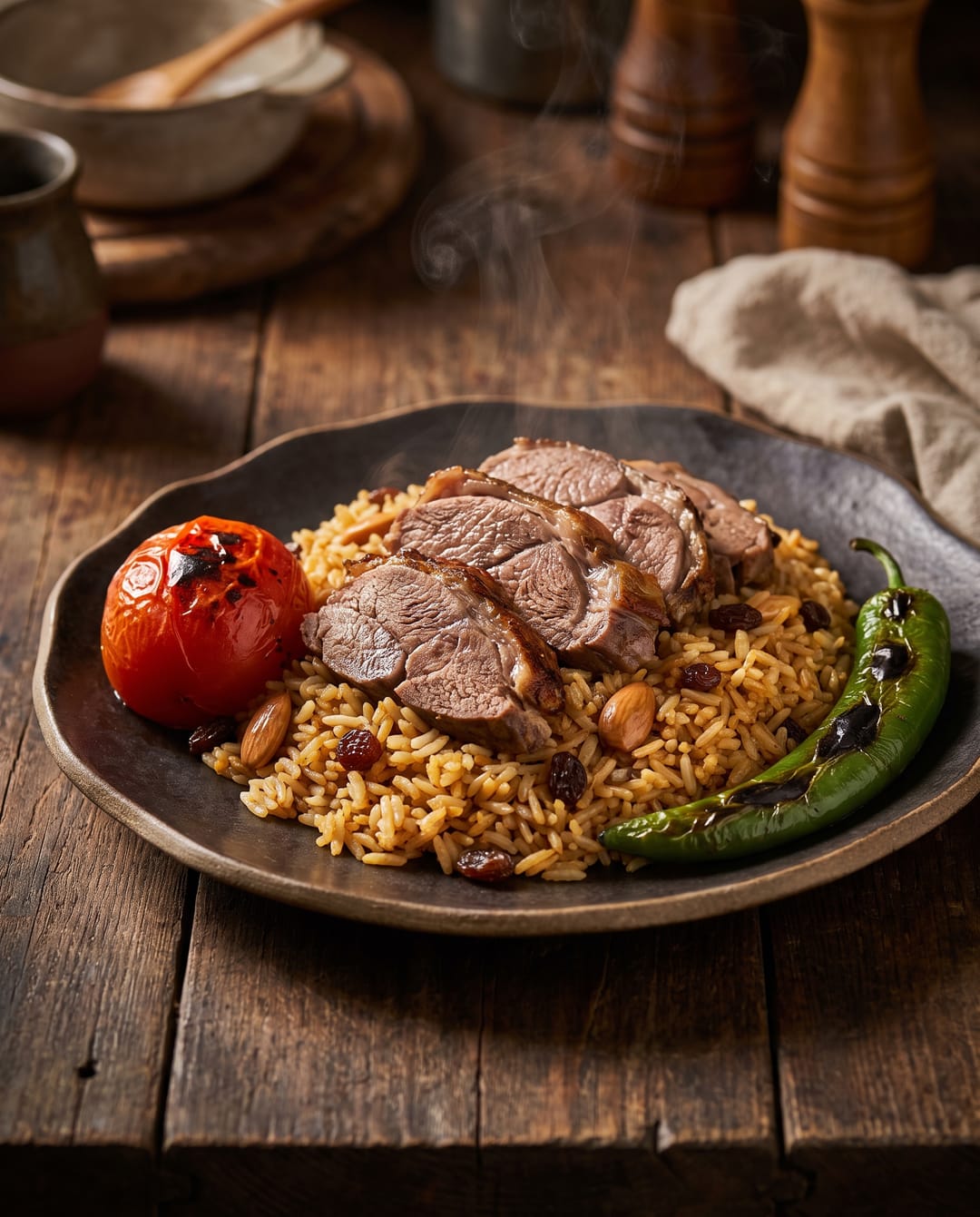 Spit Roasted Lamb at Origin Mediterranean