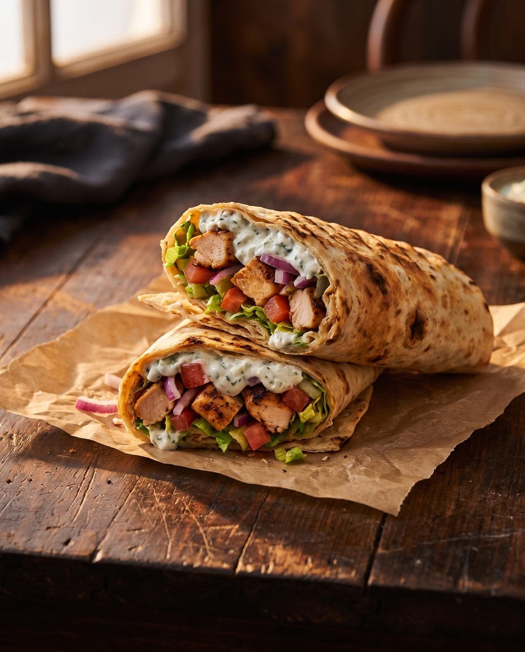 Chicken Shish Wrap