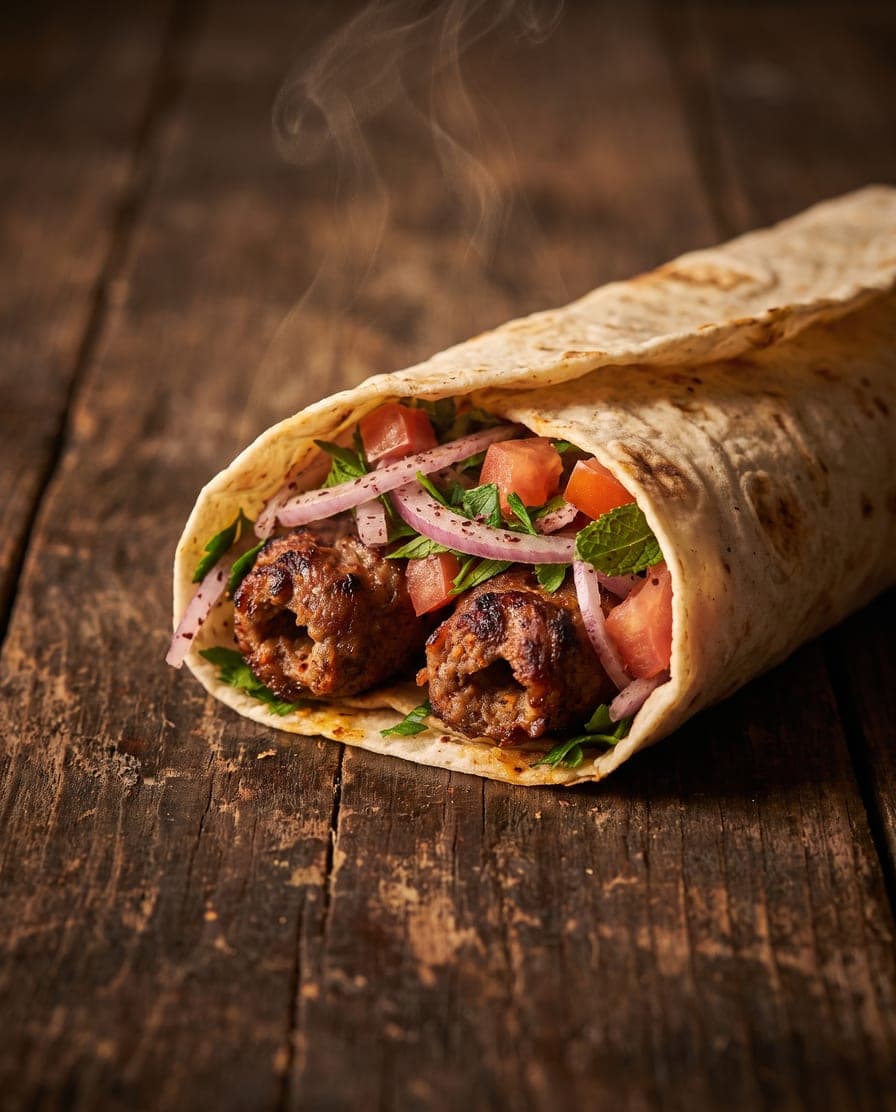 Lamb Adana Wrap