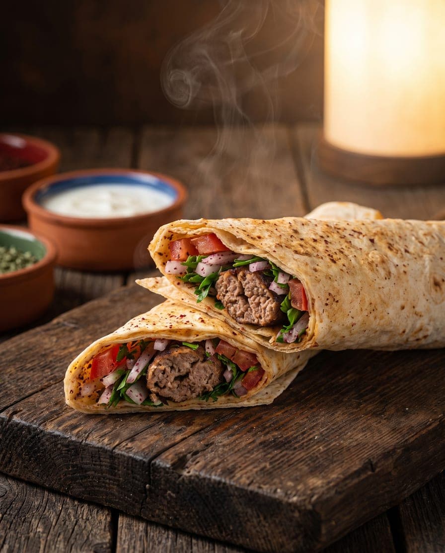 Lamb Kofte Wrap