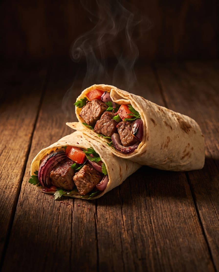 Lamb Shish Wrap